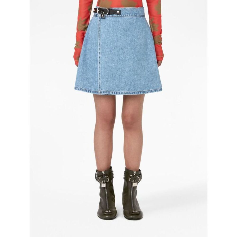 JW ANDERSON Denim A-Line Skirt Women BLUE Skirts
